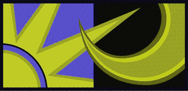 Valentino Rossi simple sun moon logo